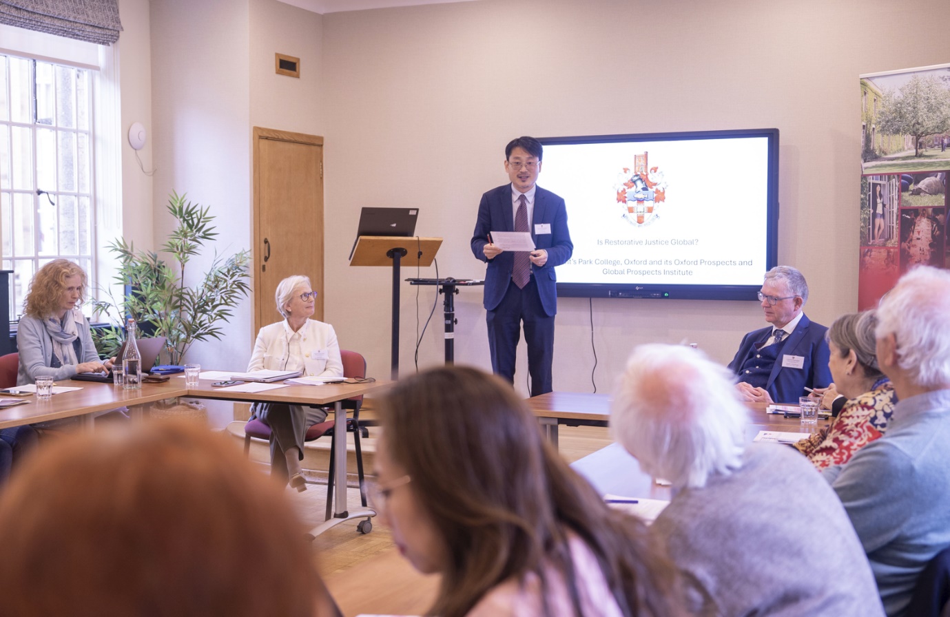 Dr Shidong Wang, Director of Oxford Prospects and Global Development Institute, addressed the conference with a reflective speech, highlighting the project's evolution over the past four years.