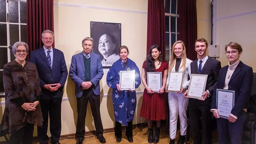 Moyan writing award 2021 group photo